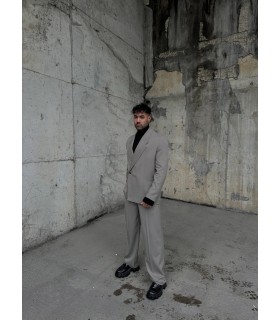 OVERSİZE YAN DETAYLI ÖZEL KESİM ANTRASİT TAKIM