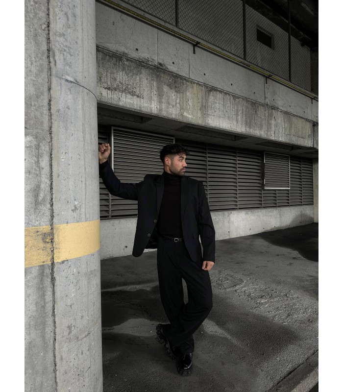 YENİ SEZON OVERSİZE ÖZEL KESİM SİYAH TAKIM