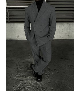 YENİ SEZON OVERSİZE ÖZEL KESİM GRİ TAKIM