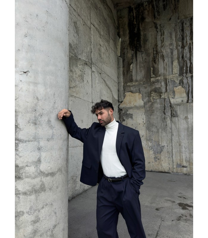 YENİ SEZON OVERSİZE ÖZEL KESİM LACİVERT TAKIM