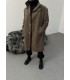 OVERSİZE TRENCH KAHVE CEKET