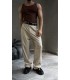 YENİ SEZON BAGGY KUMAŞ BEJ PANTOLON