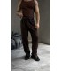 YENİ SEZON BAGGY KUMAŞ KAHVE PANTOLON