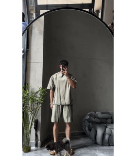 YENİ SEZON YIKAMA KUMAŞ ŞORT TAKIM