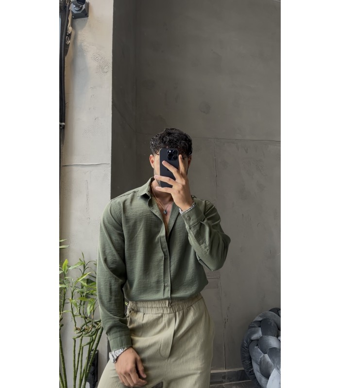 YENİ SEZON KETEN GÖMLEK