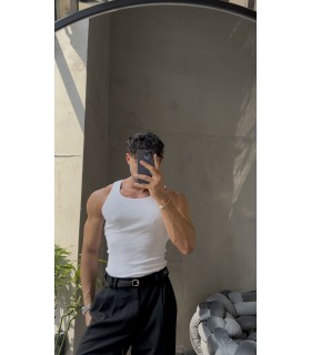 SPECİAL LİKRALI BEYAZ ATLET