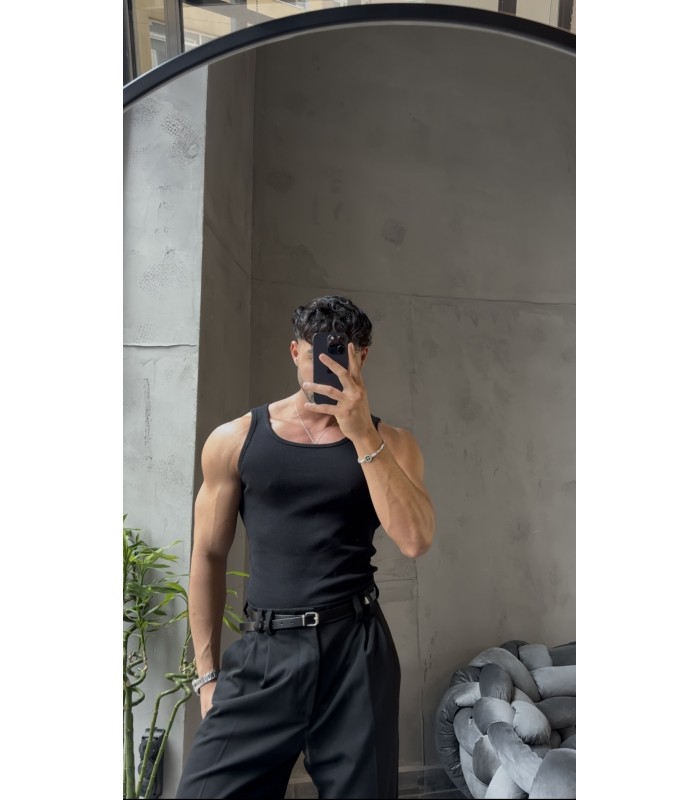 SPECİAL LİKRALI SİYAH ATLET