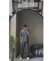 OVERSİZE YENİ SEZON YIKAMA KUMAŞ EŞOFMAN TAKIM