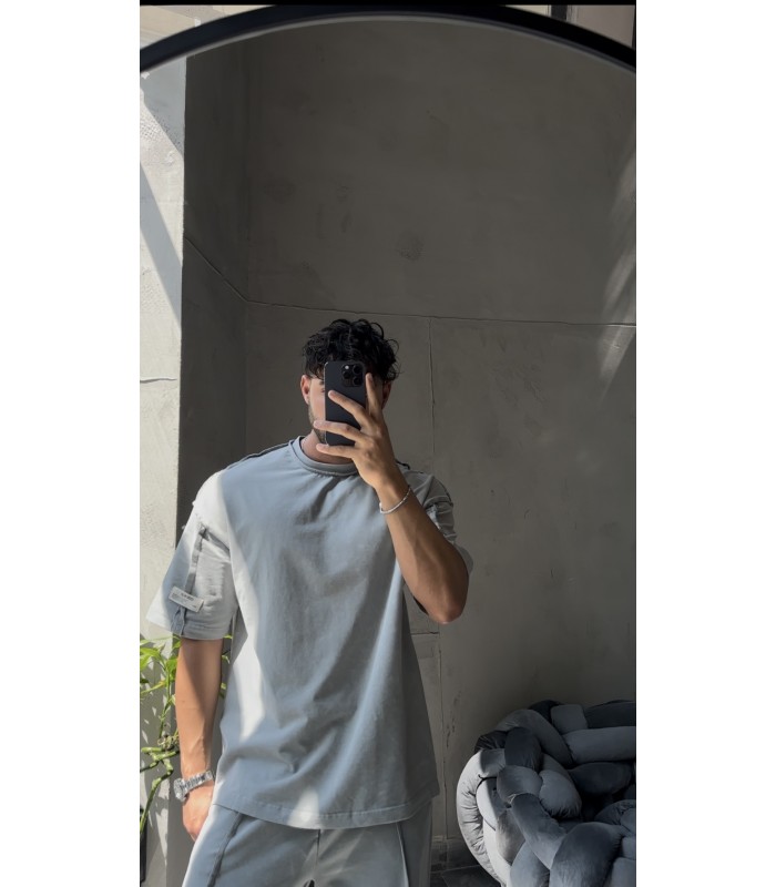 OVERSİZE YIKAMA KUMAŞ EŞOFMAN TAKIM