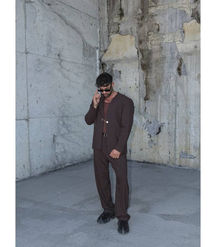 OVERSİZE ÖN KANÇA DETAYLI TAKIM