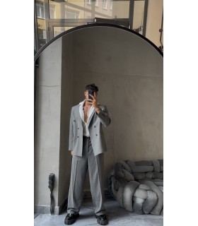 YENİ SEZON OVERSİZE YÜKSEK KALİTE ÇİZGİLİ TAKIM