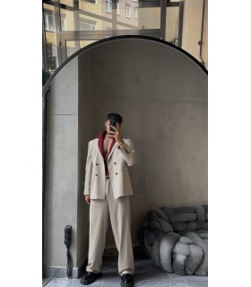 YENİ SEZON OVERSİZE YÜKSEK KALİTE ÇİZGİLİ TAKIM