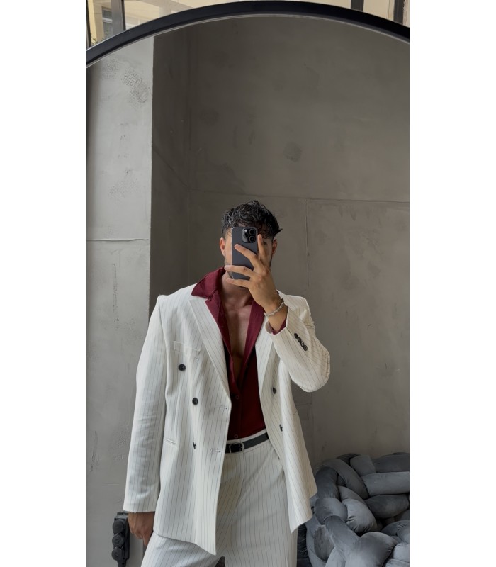 YENİ SEZON OVERSİZE YÜKSEK KALİTE ÇİZGİLİ TAKIM