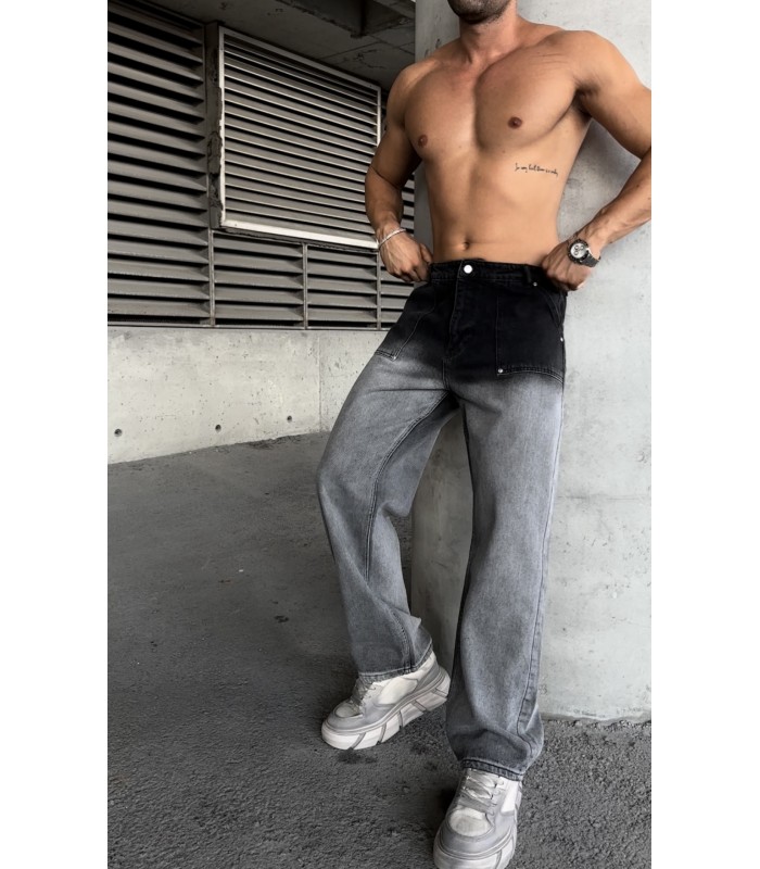 CEP DETYALI BAGGY FİT JEAN