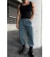 BAGGY YAN CEP DETAYLI JEAN