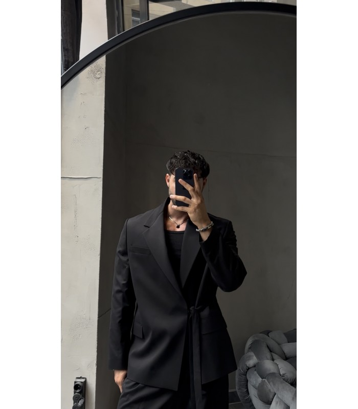 YENİ SEZON OVERSİZE YANDAN KEMER DETAYLI TAKIM