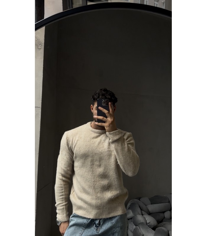 BİSİKLET YAKA OVERSİZE YENİ SEZON PELUŞ