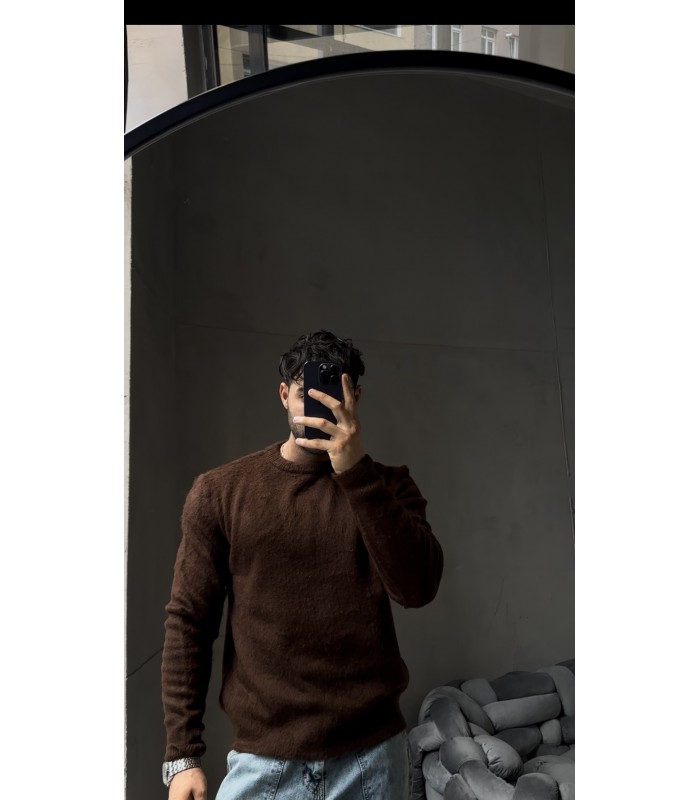 BİSİKLET YAKA OVERSİZE YENİ SEZON PELUŞ