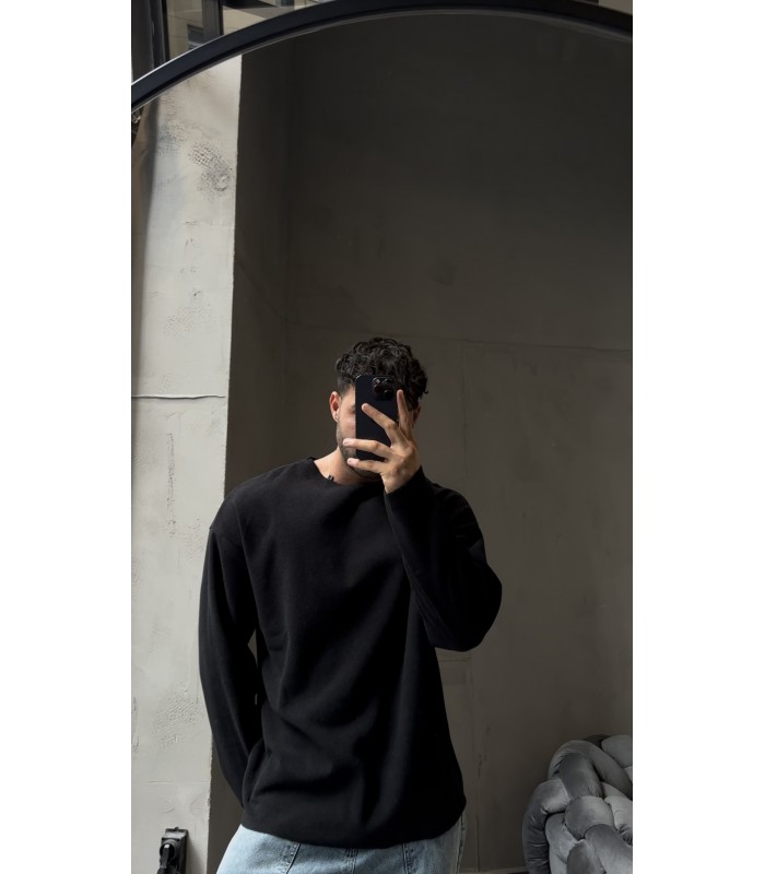 OVERRSİZE UZUN KOL SWEATSHİRT