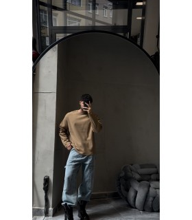 OVERRSİZE UZUN KOL SWEATSHİRT