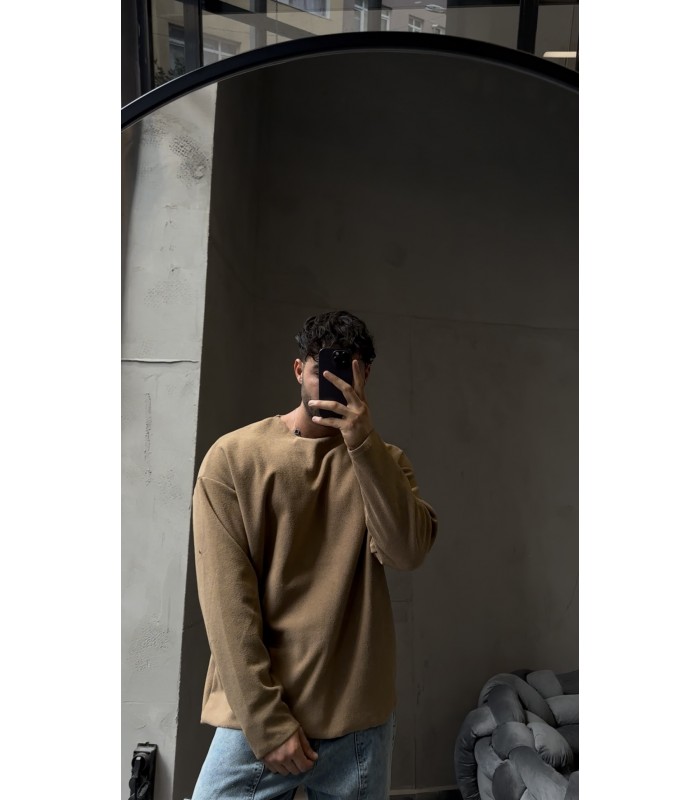 OVERRSİZE UZUN KOL SWEATSHİRT