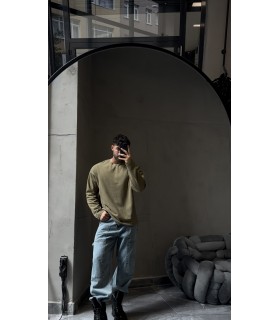 OVERRSİZE UZUN KOL SWEATSHİRT