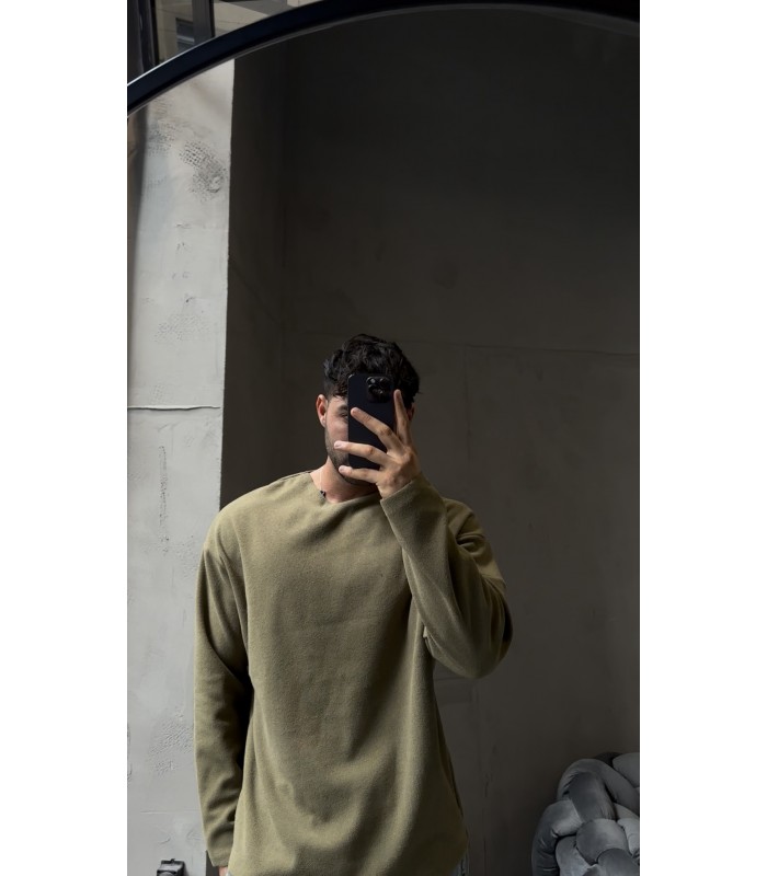 OVERRSİZE UZUN KOL SWEATSHİRT