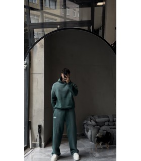 OVERSİZE SPREY DETAYLI EŞOFMAN TAKIM