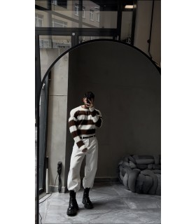 OVERSİZE BÜYÜK ŞERİT DETAYLI PELUŞ