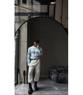 OVERSİZE BÜYÜK ŞERİT DETAYLI PELUŞ