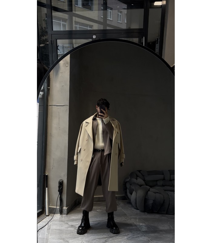 YENİ SEZON ÖN FERMUAR DETAYLI ÖZEL KUMAŞ TAKIM