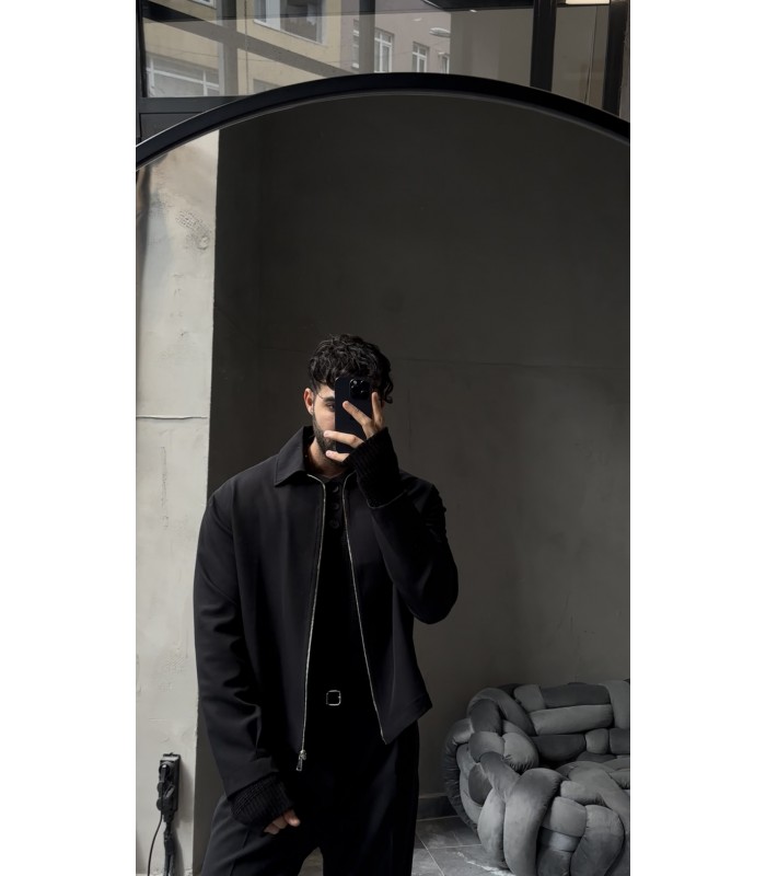 YENİ SEZON ÖN FERMUAR DETAYLI ÖZEL KUMAŞ TAKIM