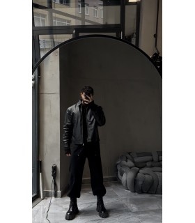 OVERSİZE YENİ SEZON DERİ CEKET