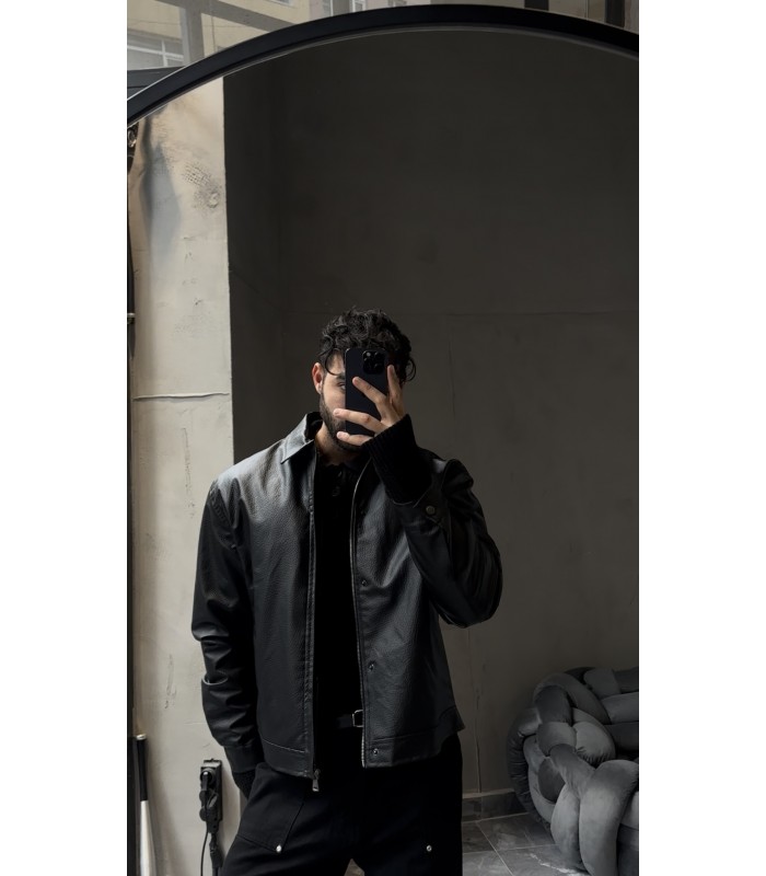 OVERSİZE YENİ SEZON DERİ CEKET