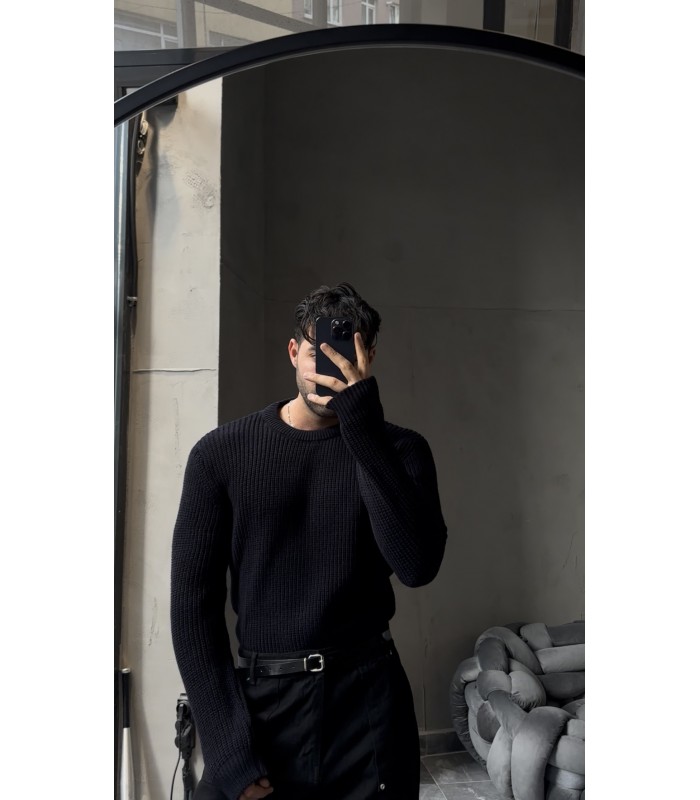 BİSİKLET MODEL ÖRME KAZAK