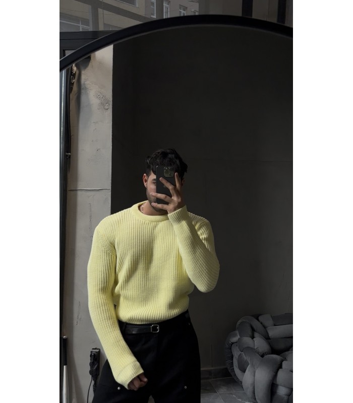 BİSİKLET MODEL ÖRME KAZAK