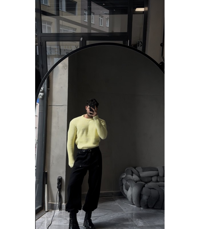 BİSİKLET MODEL ÖRME KAZAK