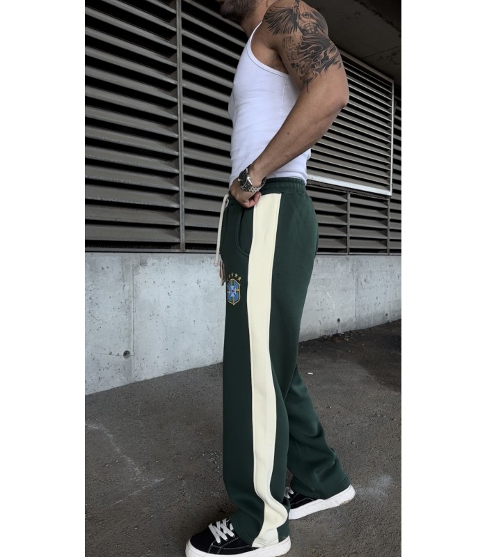 YANDAN BÜYÜK ŞERİT DETAYLI EŞOFMAN