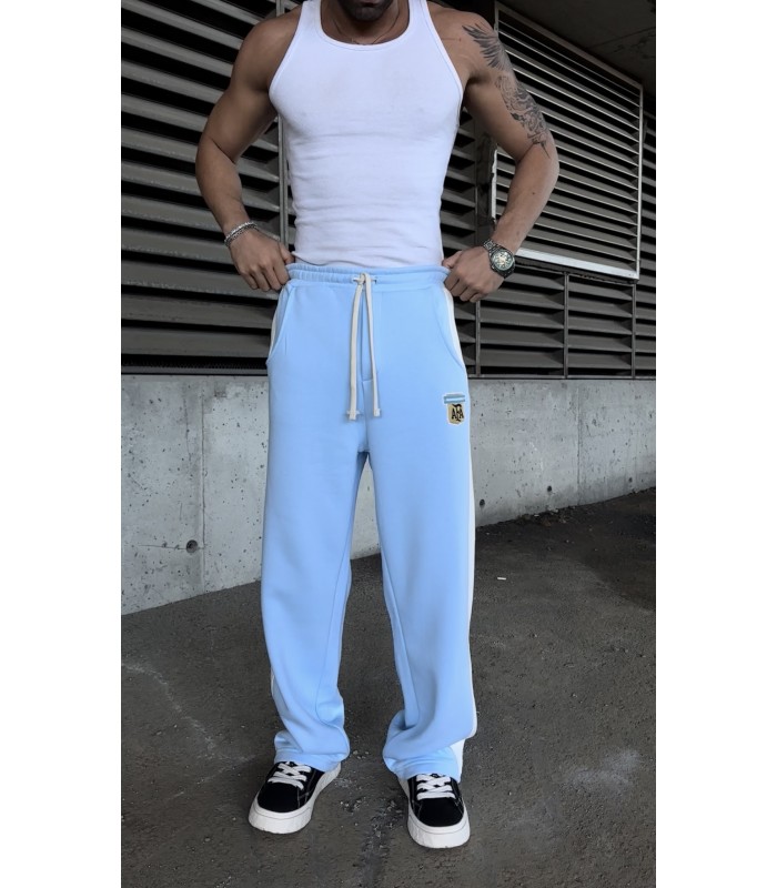 YANDAN BÜYÜK ŞERİT DETAYLI EŞOFMAN