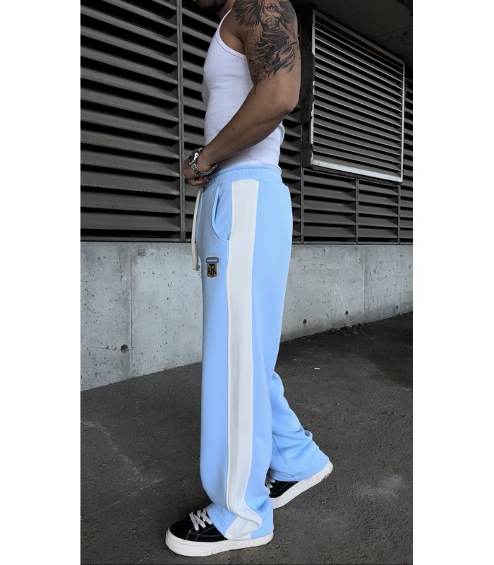 YANDAN BÜYÜK ŞERİT DETAYLI EŞOFMAN