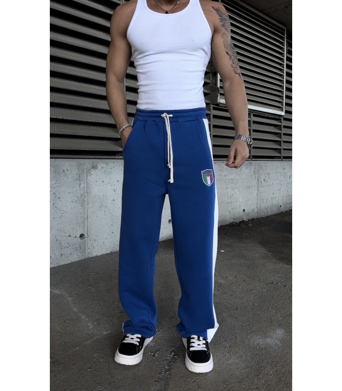 YANDAN BÜYÜK ŞERİT DETAYLI EŞOFMAN