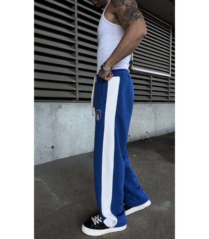 YANDAN BÜYÜK ŞERİT DETAYLI EŞOFMAN