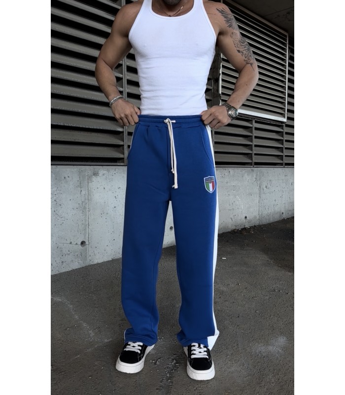 YANDAN BÜYÜK ŞERİT DETAYLI EŞOFMAN