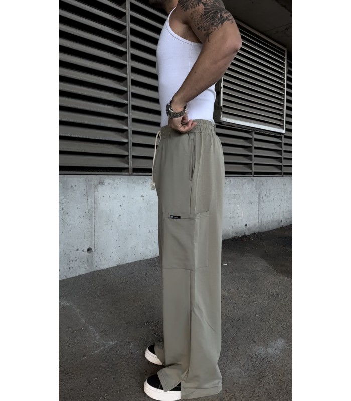 BAGGY PACA YIRTMAÇ DETAYLI EŞOFMAN