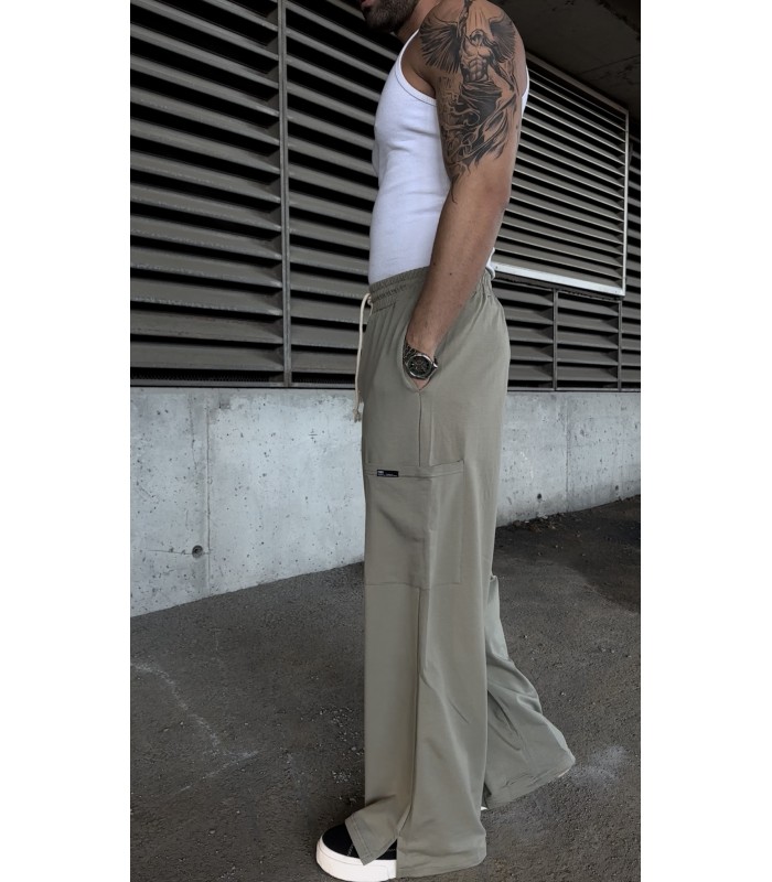 BAGGY PACA YIRTMAÇ DETAYLI EŞOFMAN