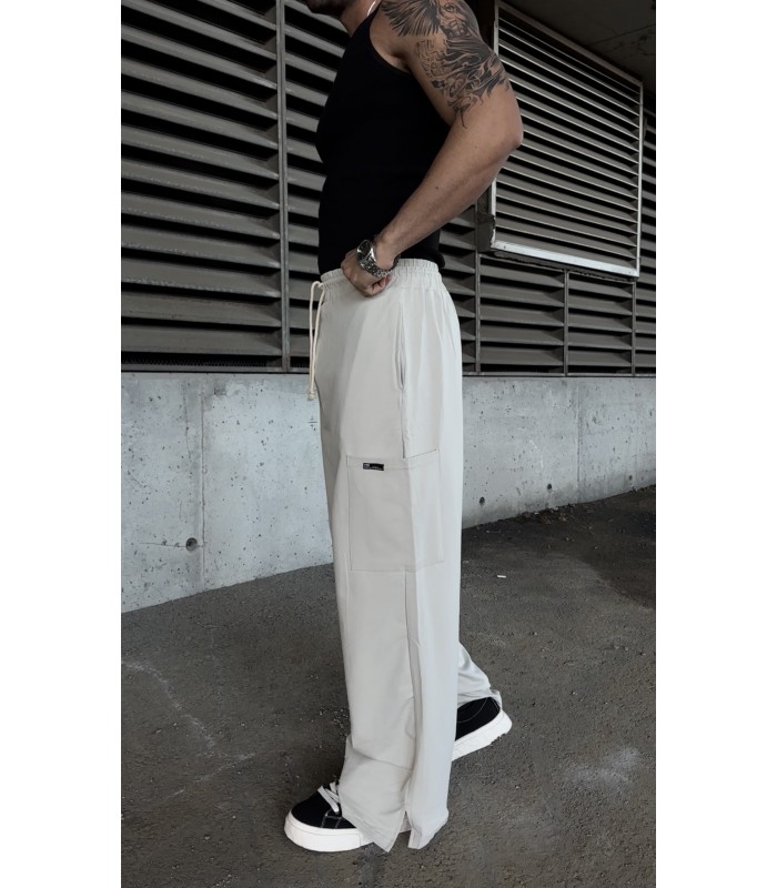 BAGGY PACA YIRTMAÇ DETAYLI EŞOFMAN