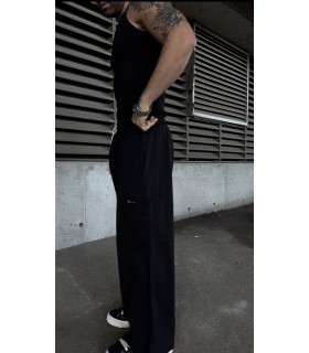 BAGGY PACA YIRTMAÇ DETAYLI EŞOFMAN