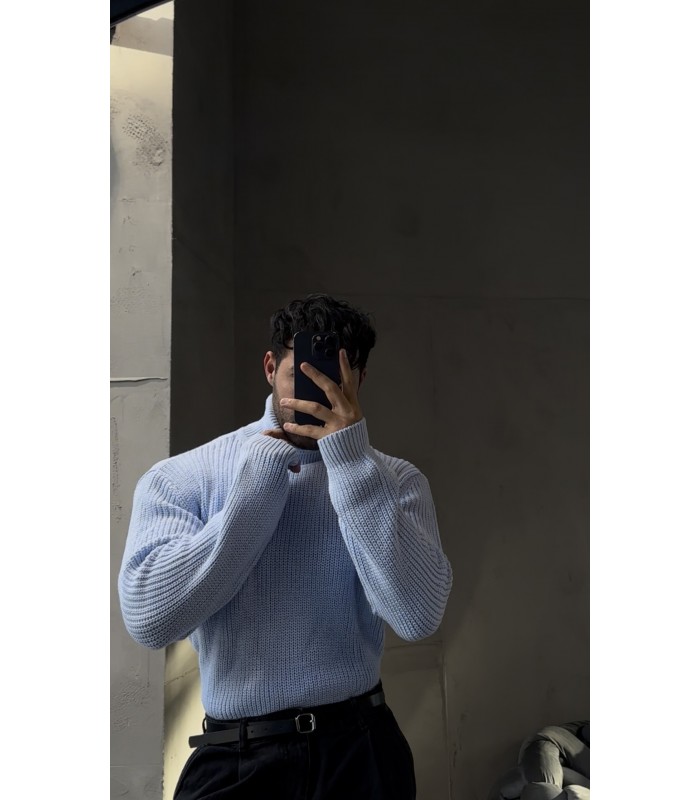 OVERSİZE BAGGY BOĞAZLI KAZAK