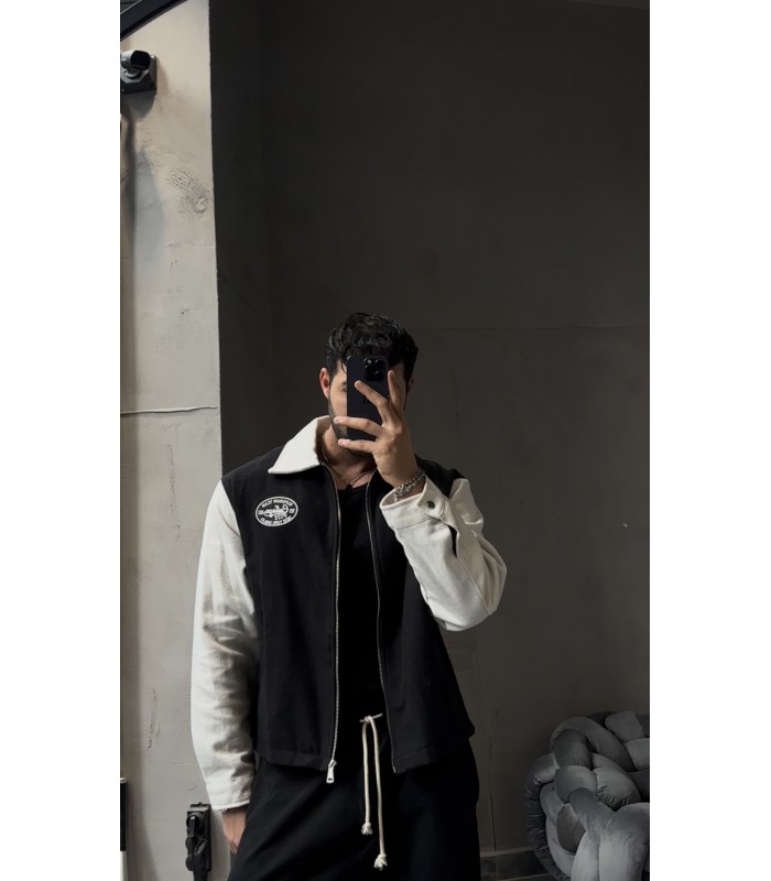 OVERSİZE KOLEJ CEKETİ