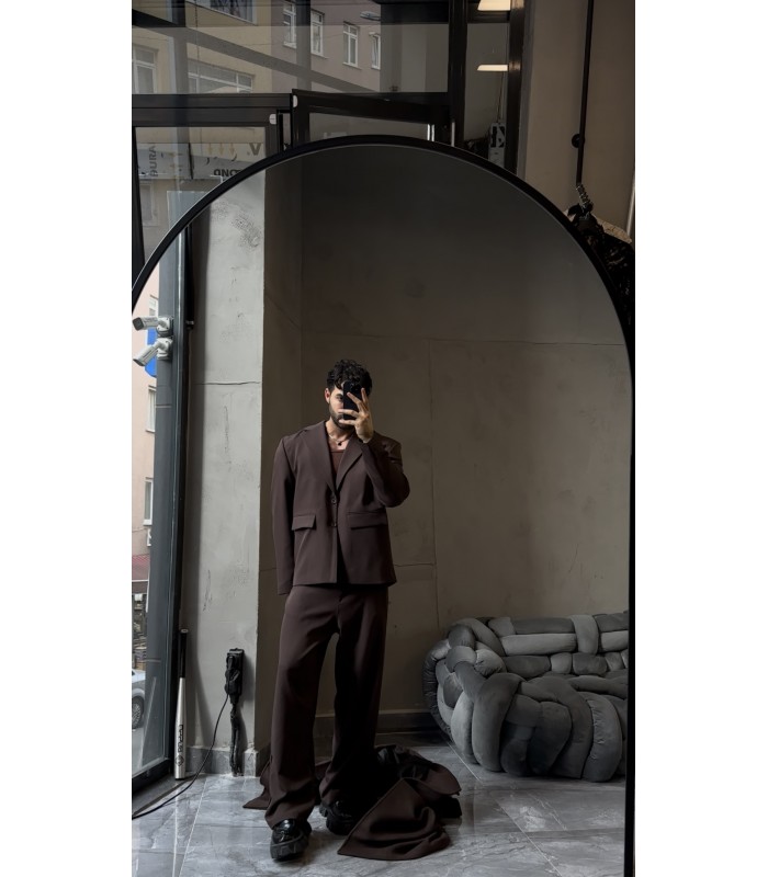 YENİ SEZON ÖZEL KESİM ÖN ÇİFT DETAYLI OVERSİZE TAKIM